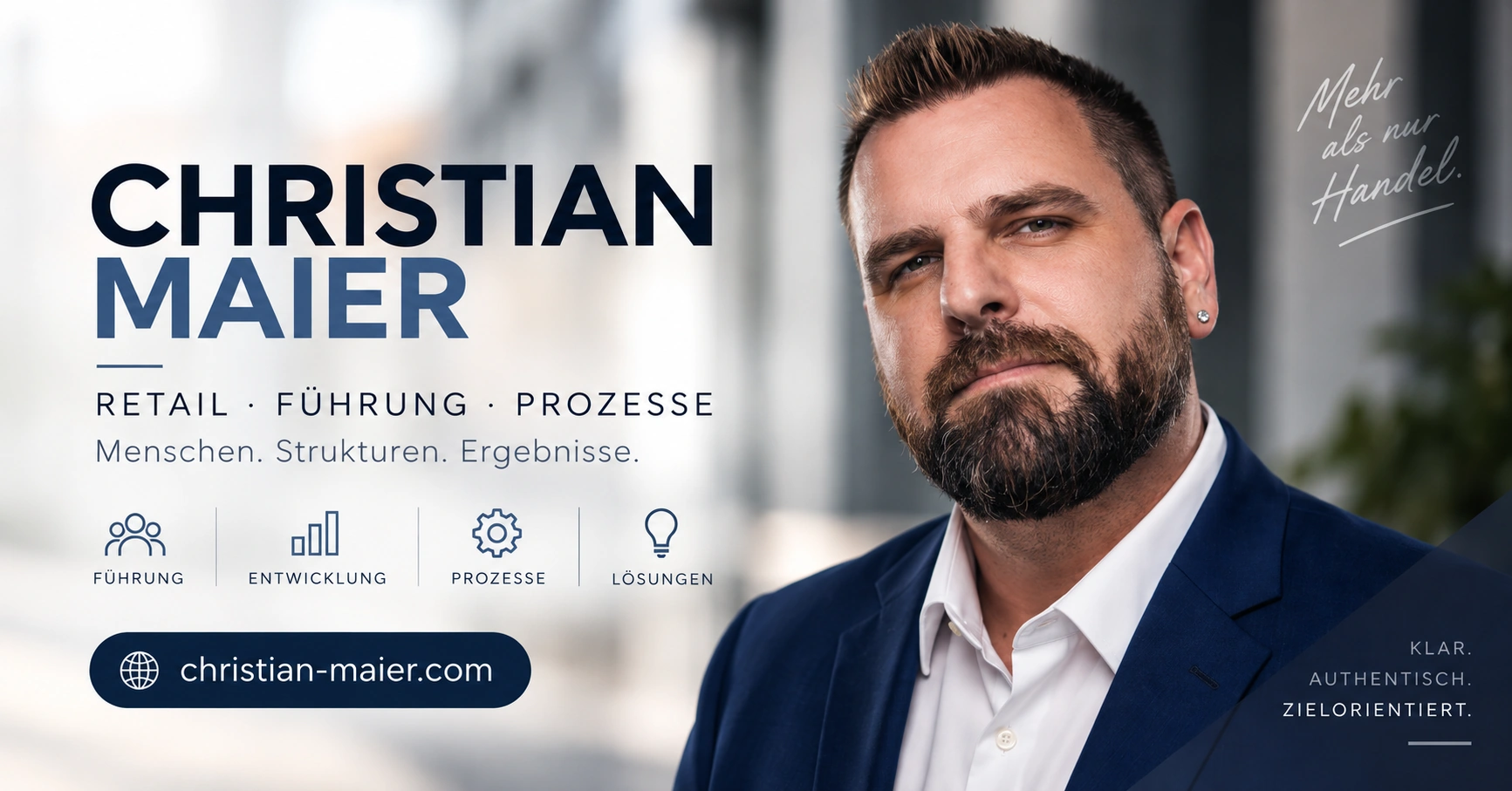 Christian Maier – Retail, Führung und Prozesse